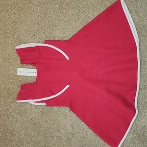 NWT Janie and Jack Hot Pink Ruffle Dress Size 2T